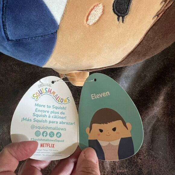 Squishmallows Stranger Things Special Edition 10” Plush ELEVEN - Picture 9 of 9